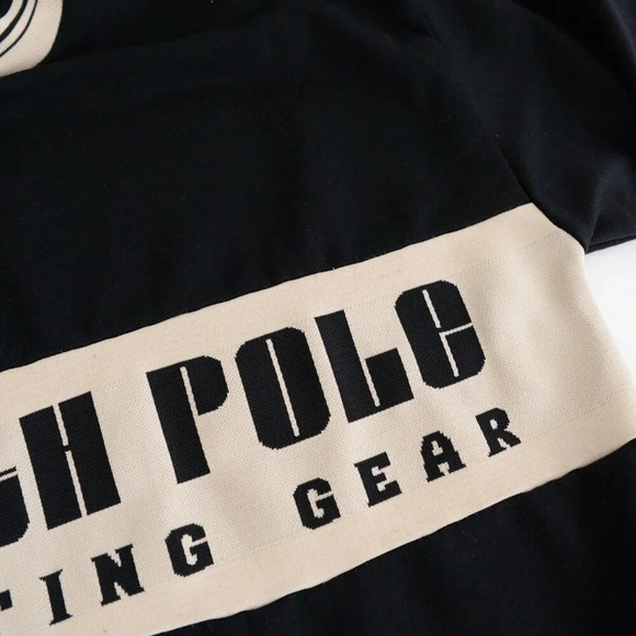 '95 South Pole Sporting Gear Antartica Expedition  Team Black Crew Neck Sweater - Picture 10 of 10